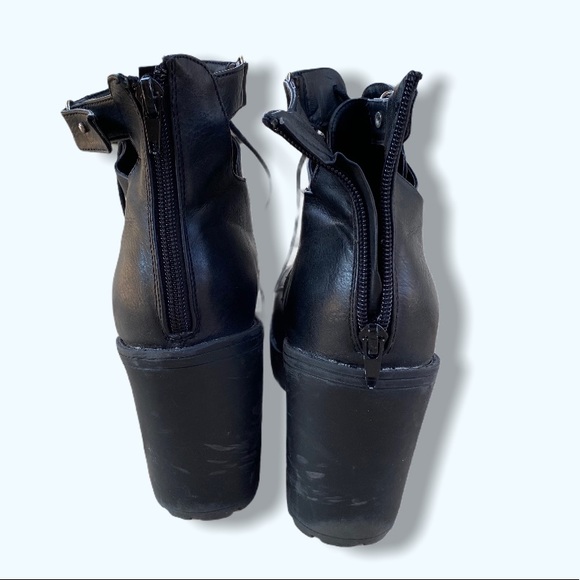 JOW BOXER black rock abkle boots 10 - Picture 3 of 8